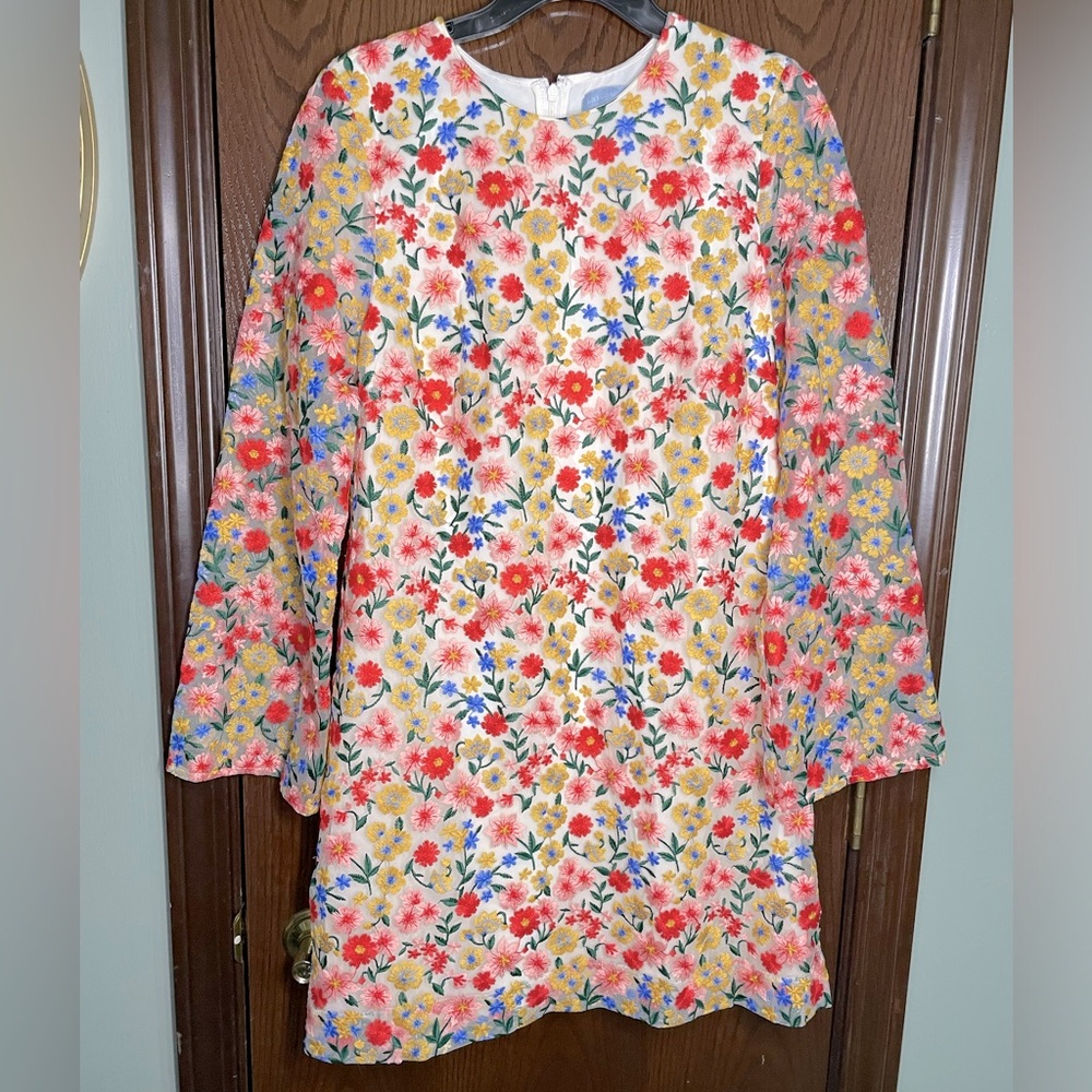 Antonio Melani Floral Embroidered Dress